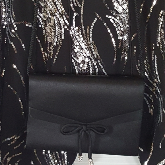 Clearance Black Evening Purse - Picture 4 of 4